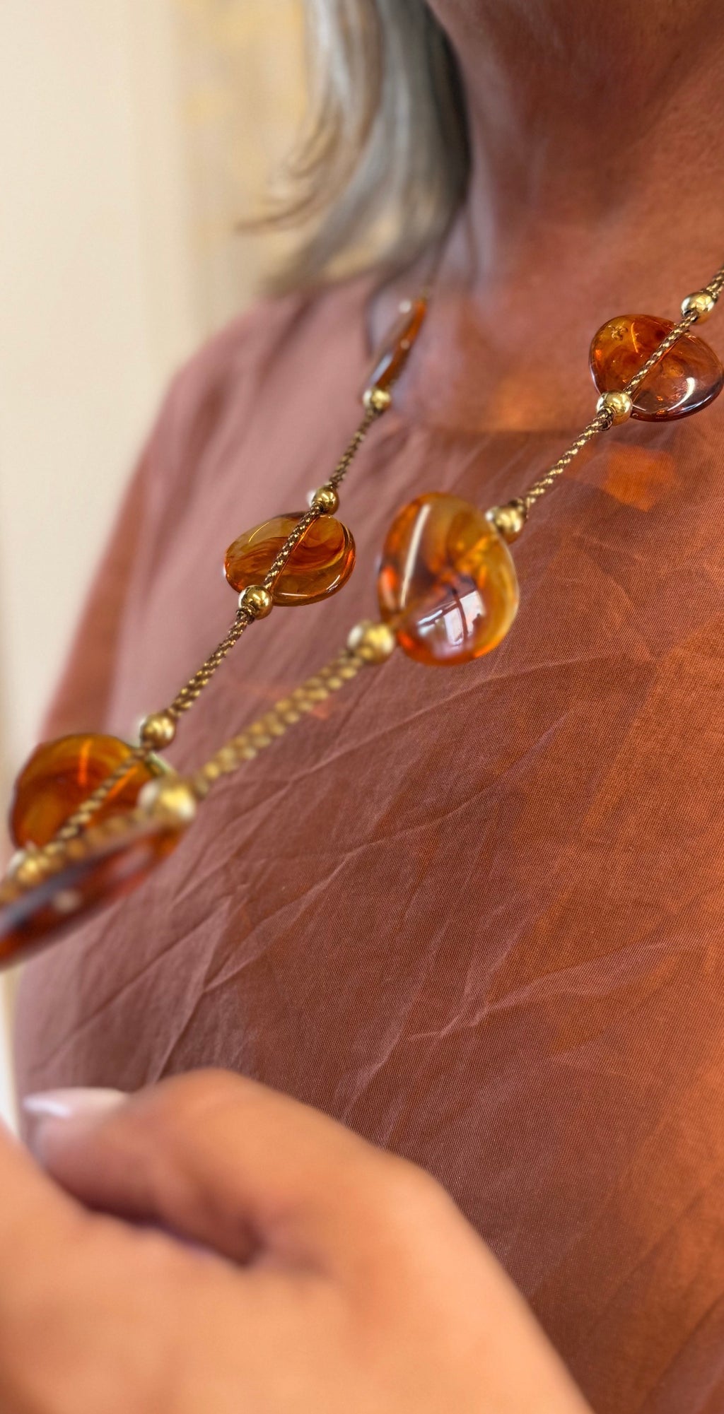 Collana Ambra