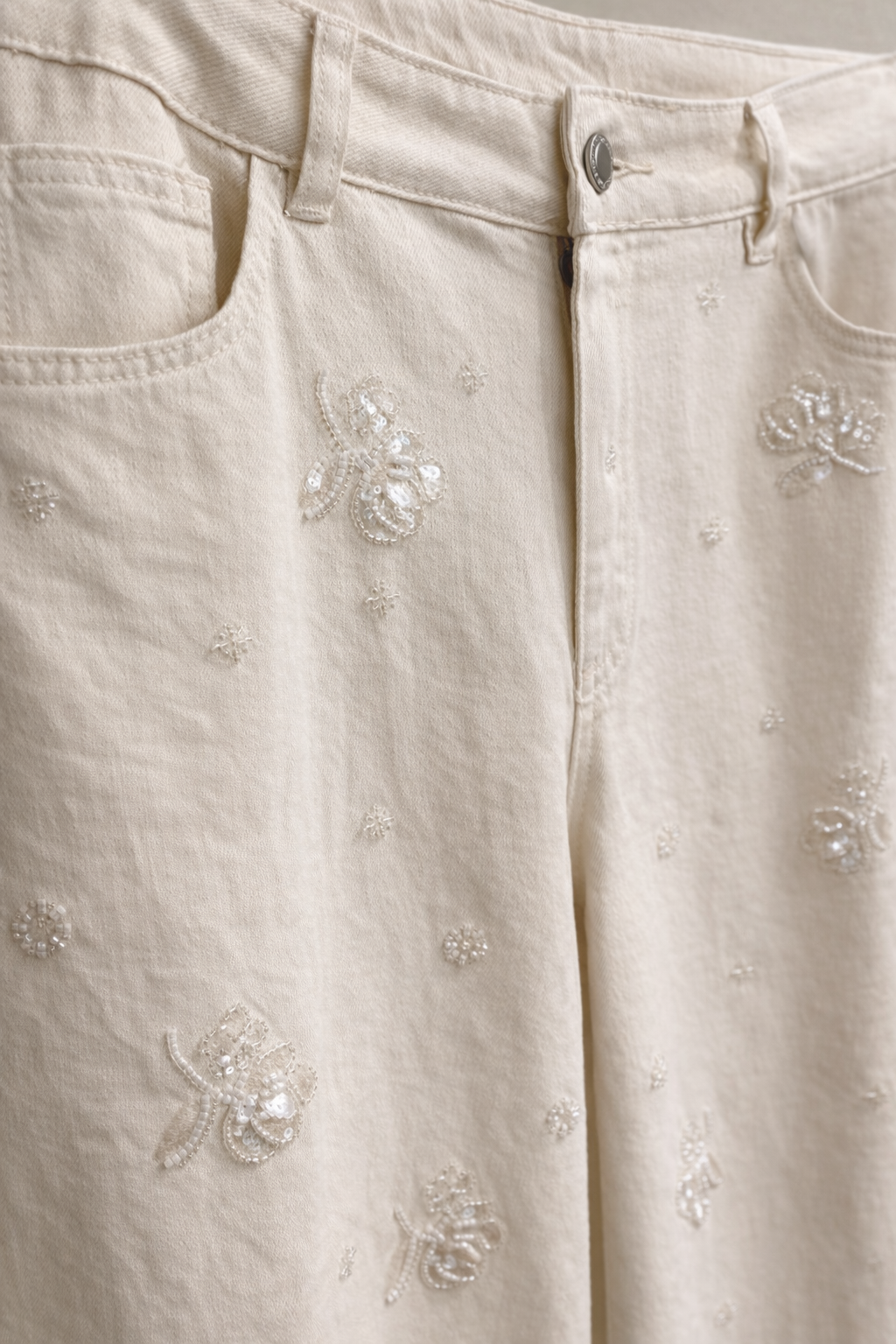 Jeans ricamato