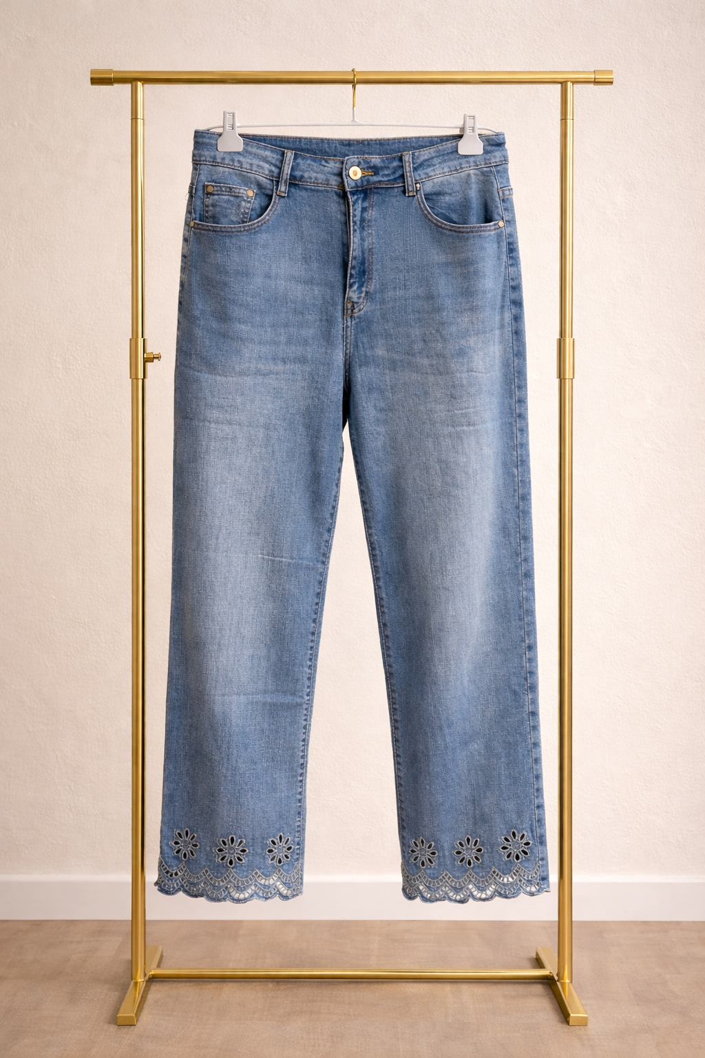 Jeans palazzo elasticizzato