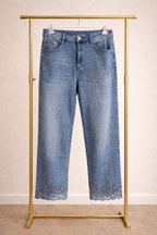 Jeans palazzo elasticizzato Angelina