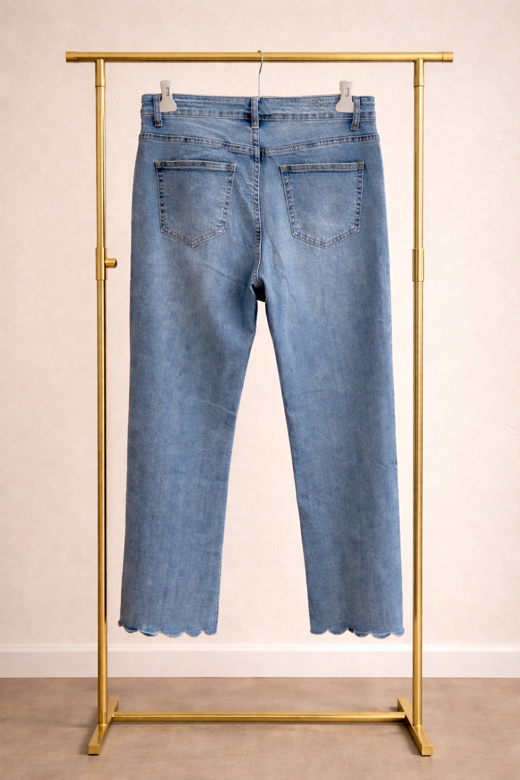 Jeans palazzo elasticizzato