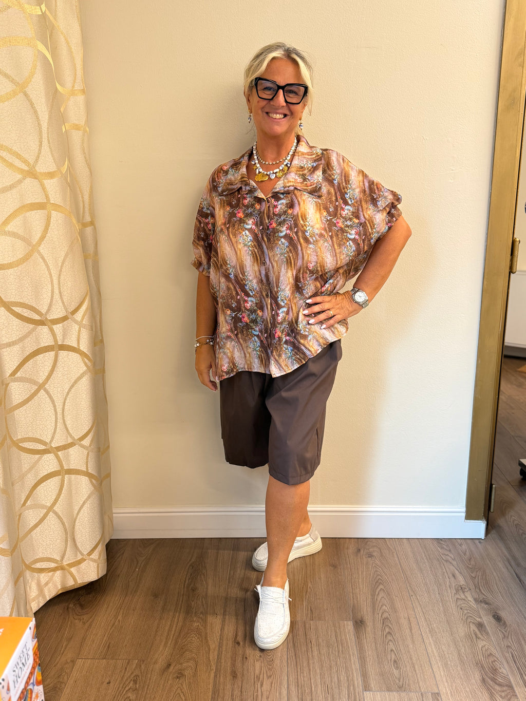 Camicia Michela fantasia floreale