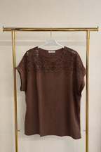 T-shirt misto lino Camilla