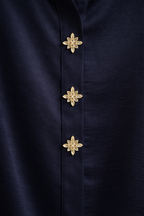 Camicia raso gioiello Belinda