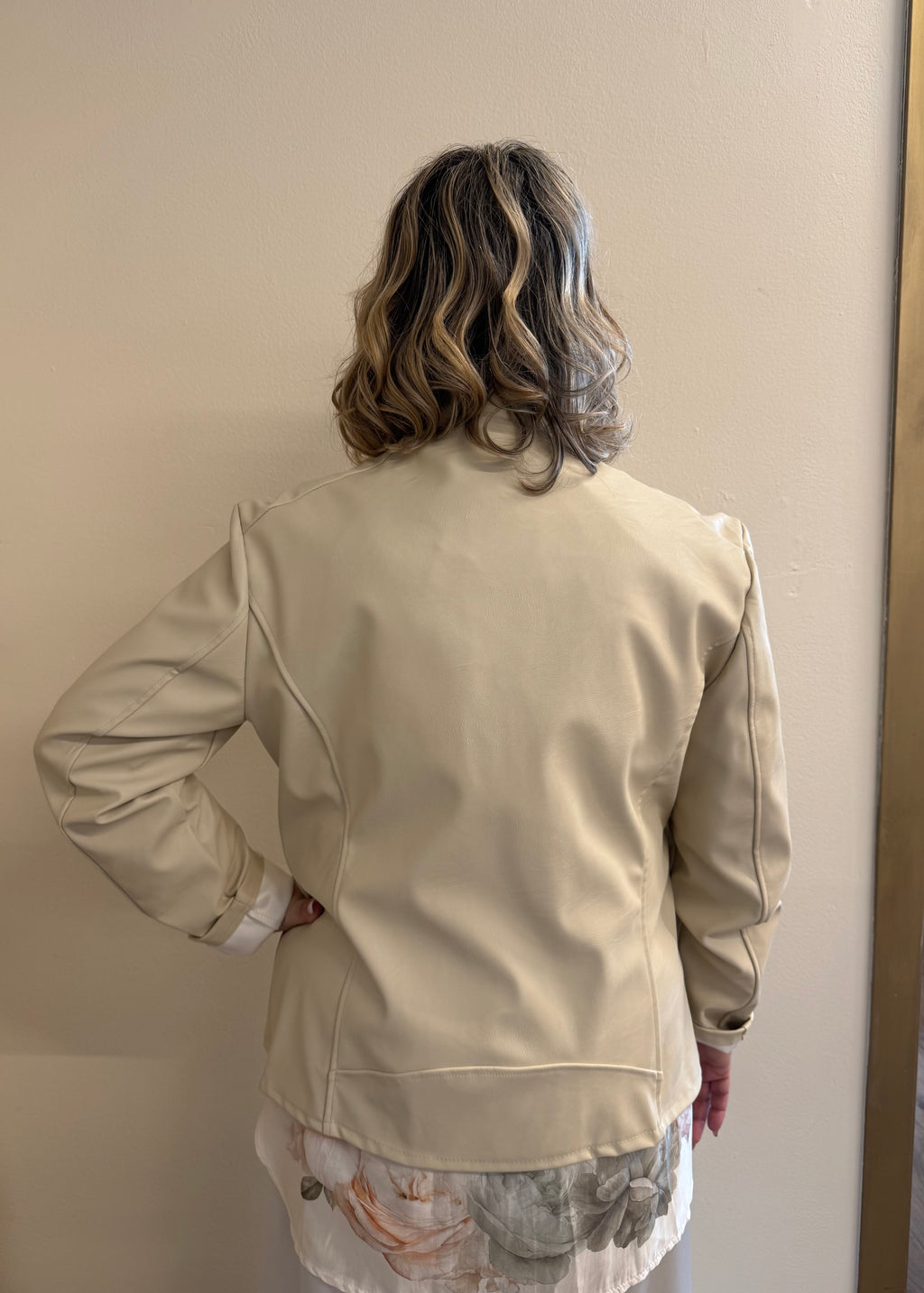 Giacchino similpelle