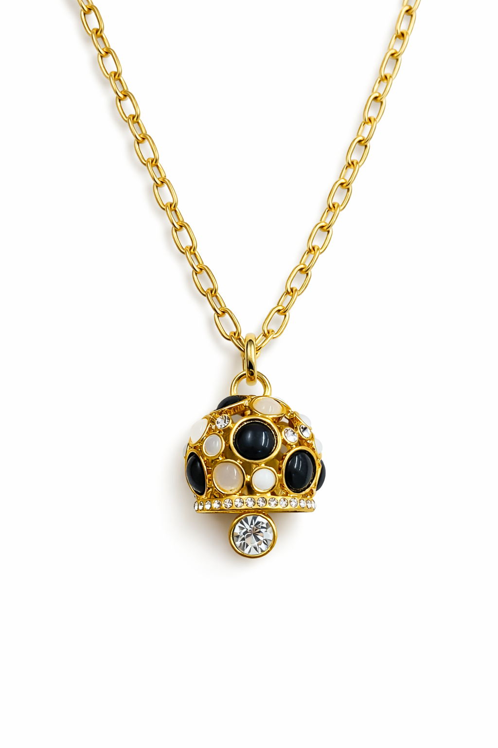 Collana lunga campanella