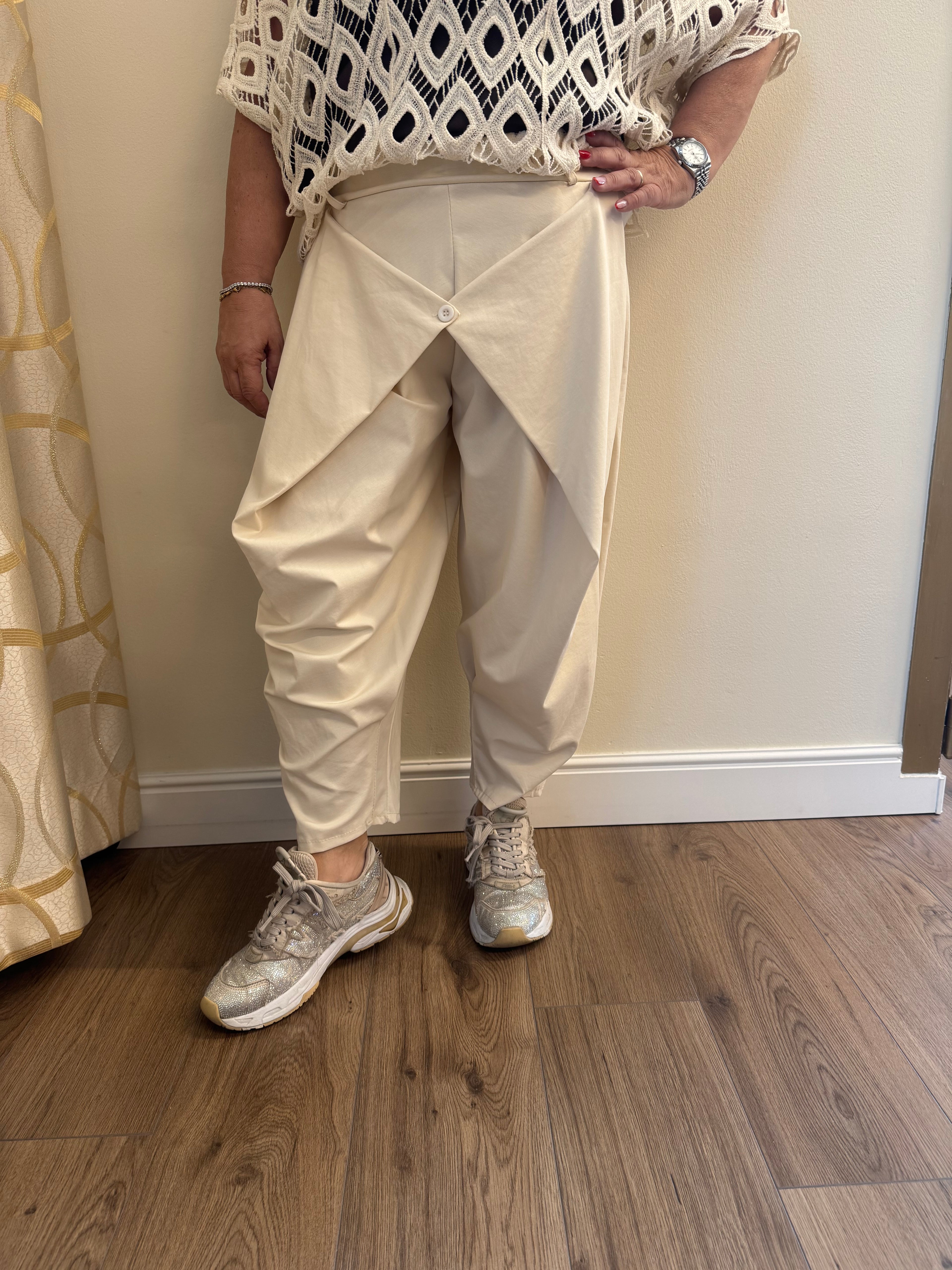 Pantalone bottone