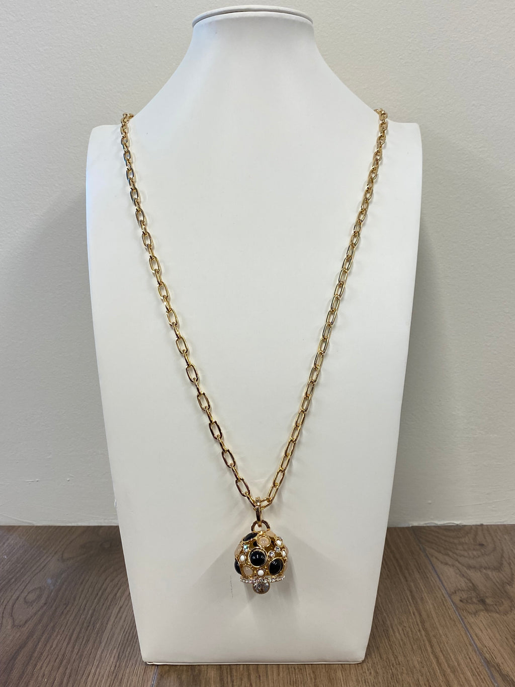 Collana lunga campanella