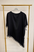 Blusa raso pizzo