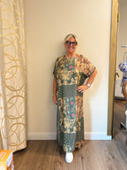 Abito Sara fantasia patchwork