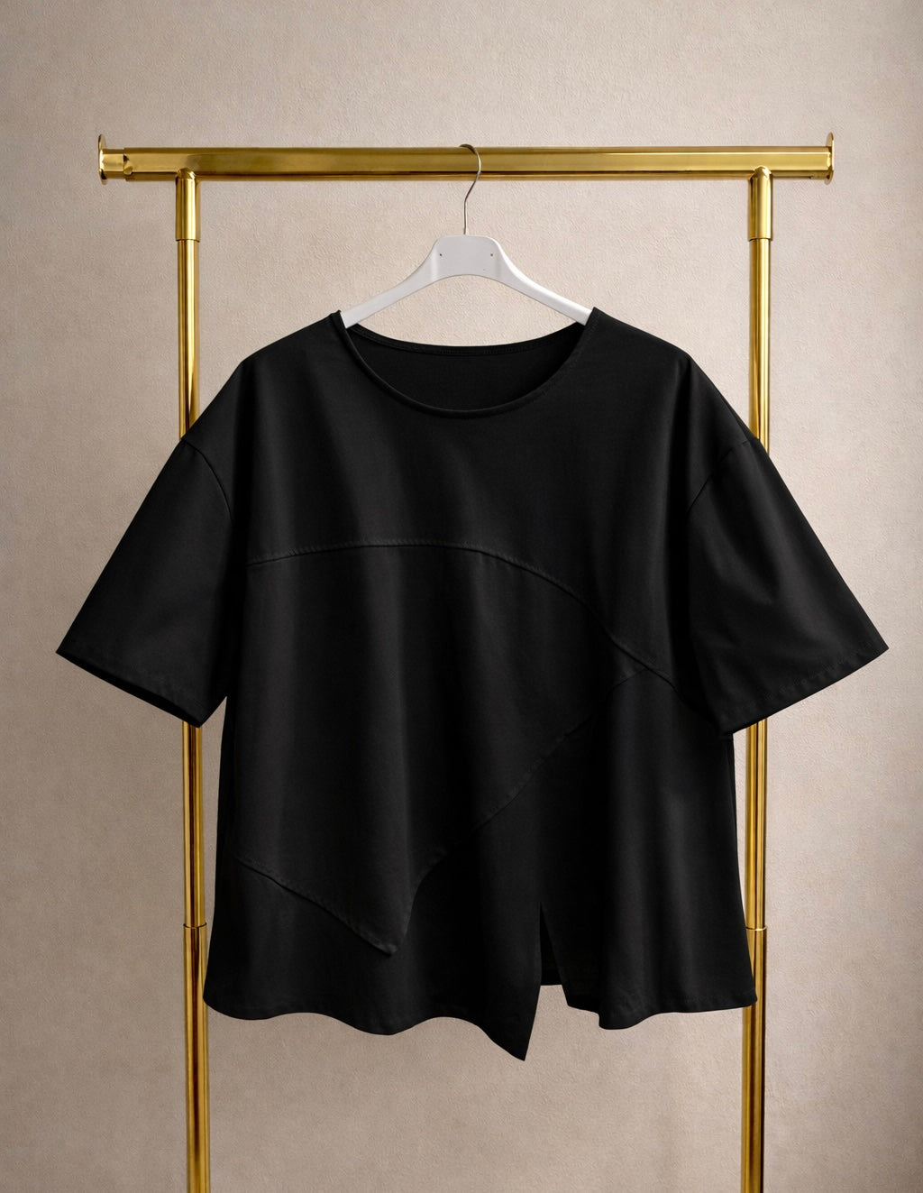 Blusa girocollo punto Milano