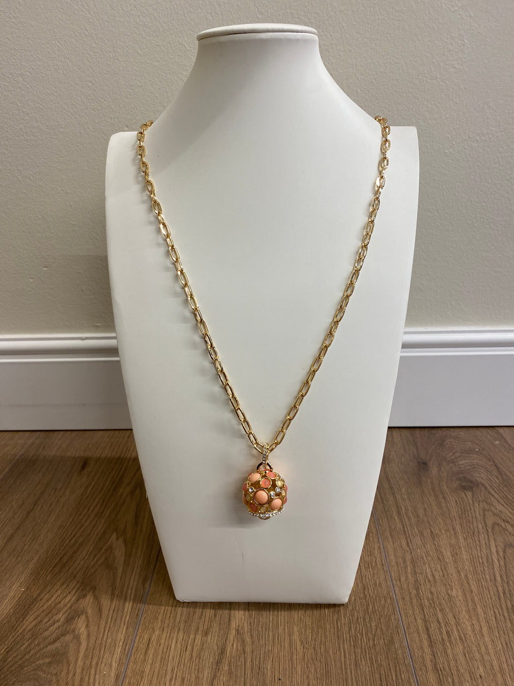 Collana lunga campanella