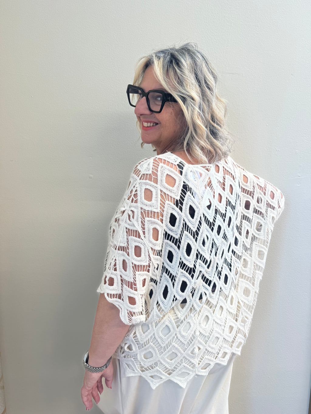 Blusa pizzo Nives