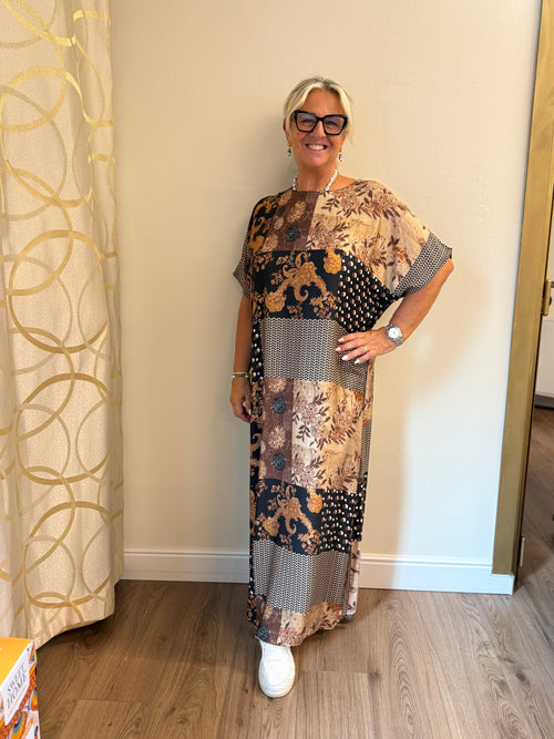 Abito Sara fantasia patchwork