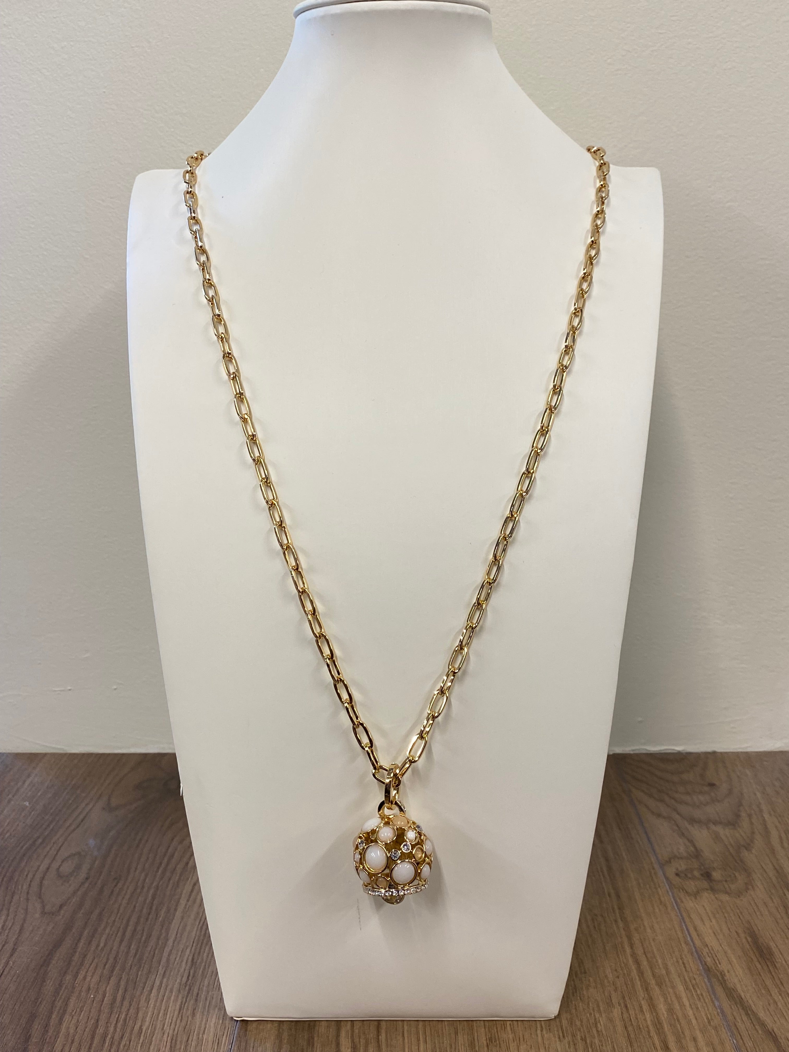 Collana lunga campanella