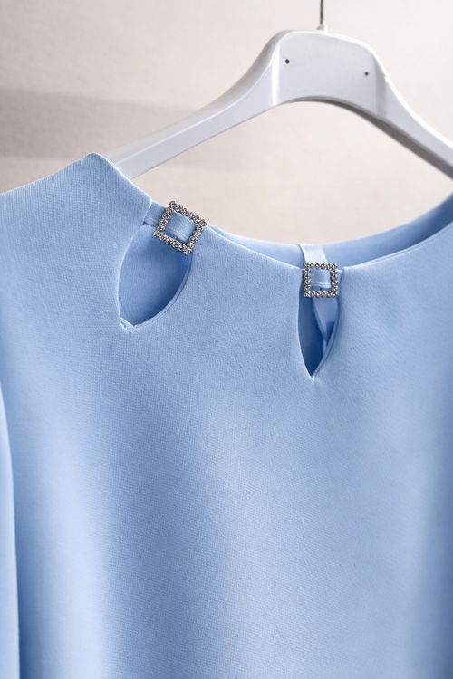 Blusa dettaglio gioiello Blair