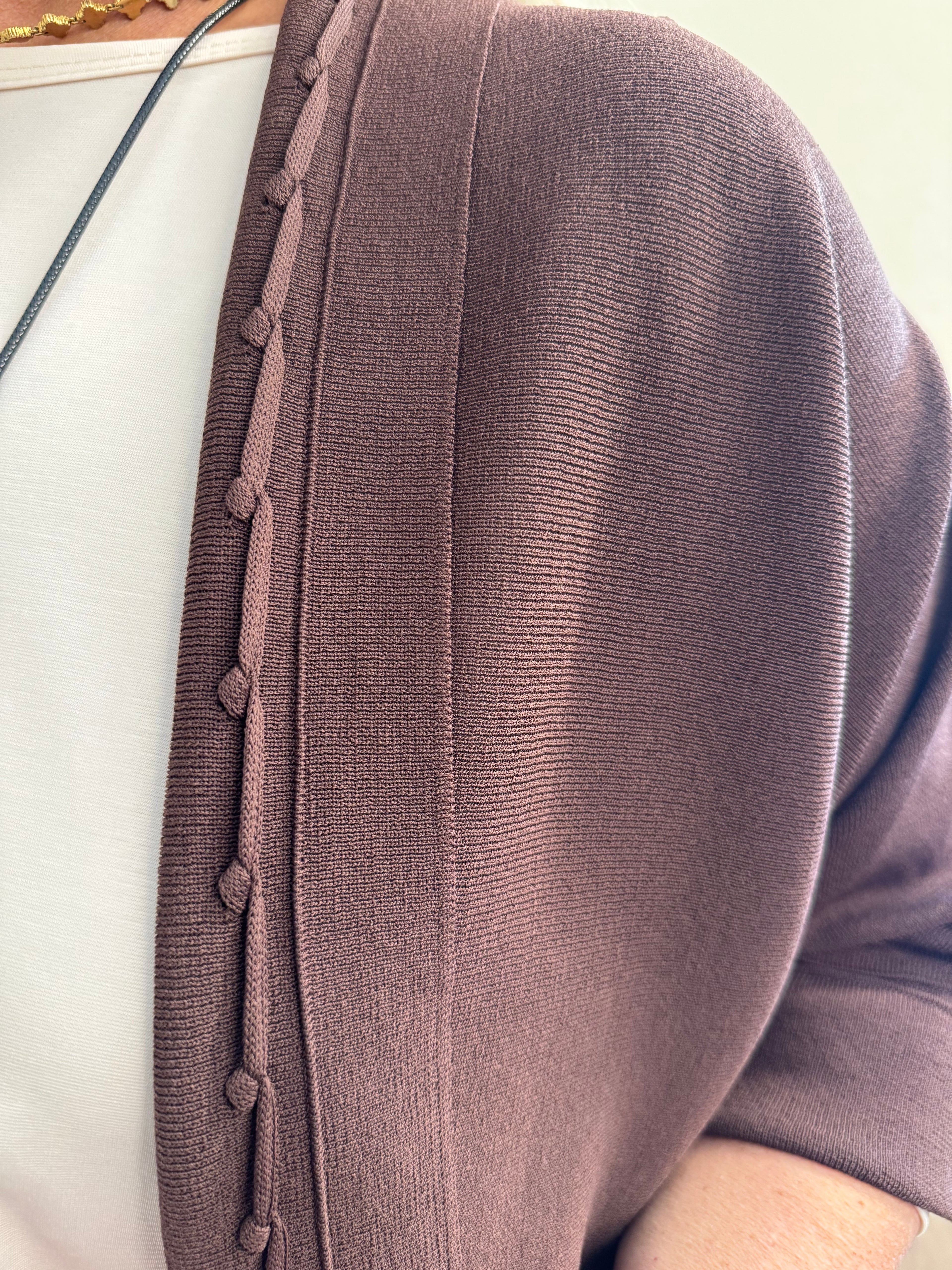 Cardigan misto viscosa Carmen