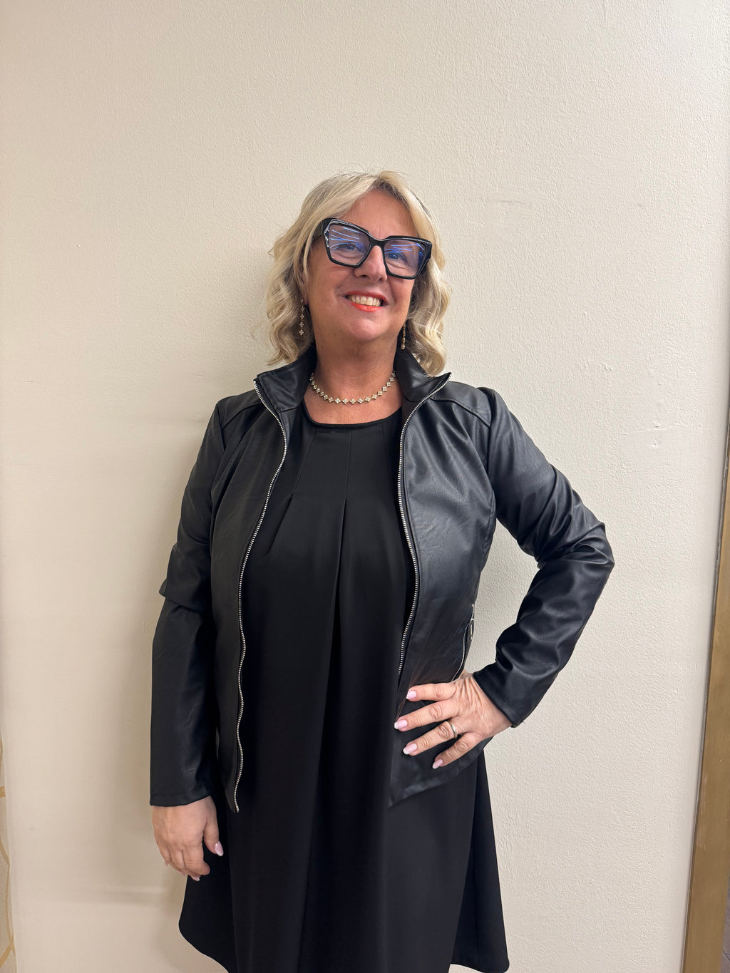 Giacchino similpelle