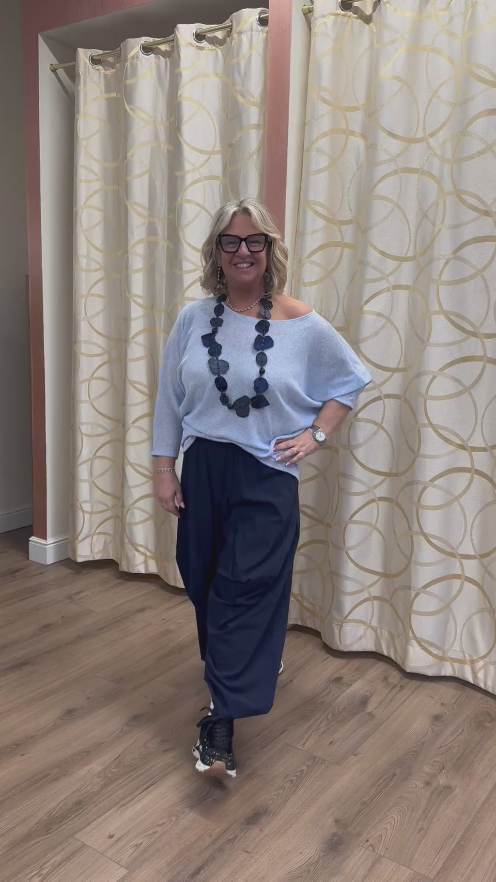 Giacca jeans strass Roby