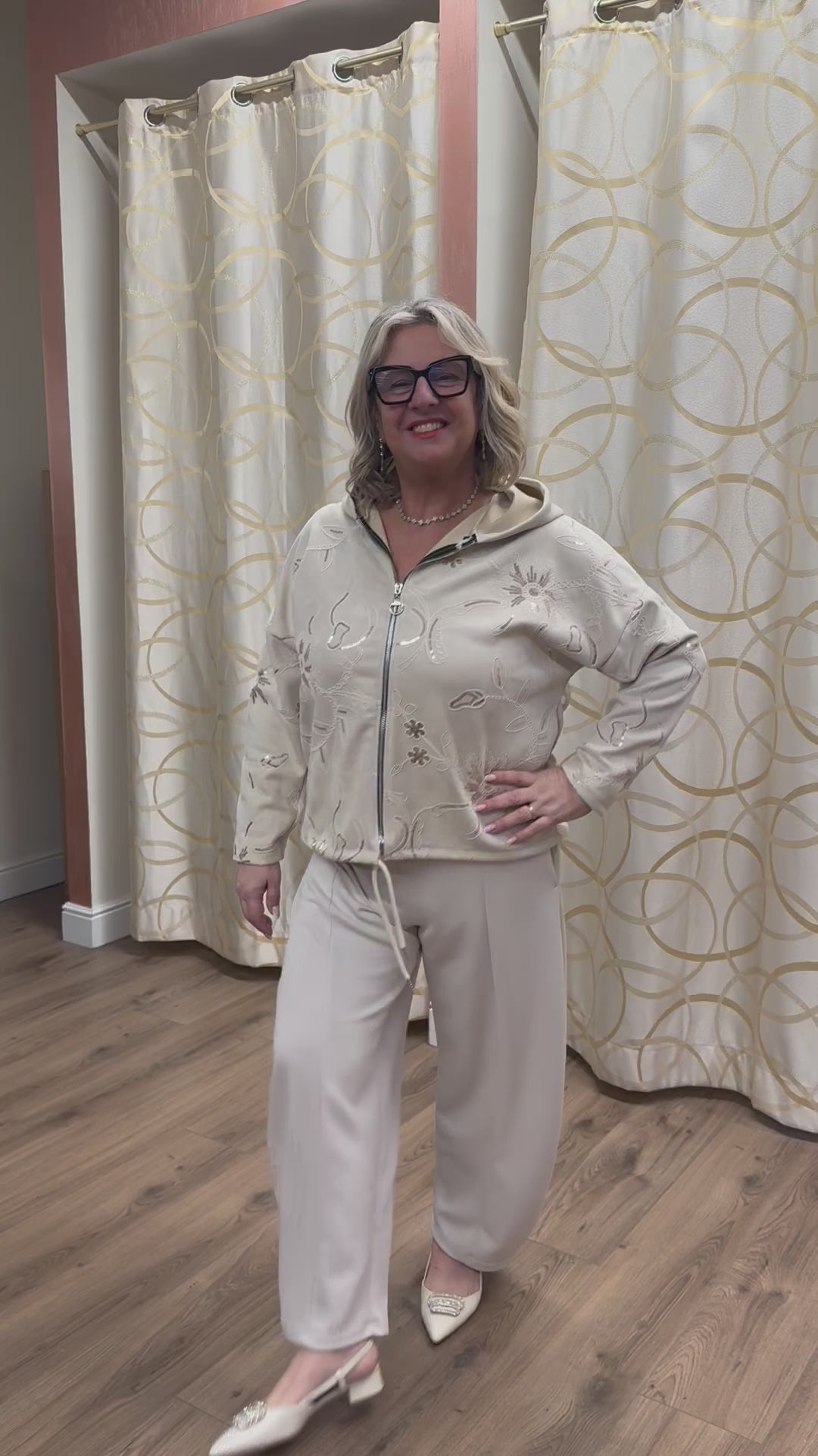 Giacchino ecodainetto paillette